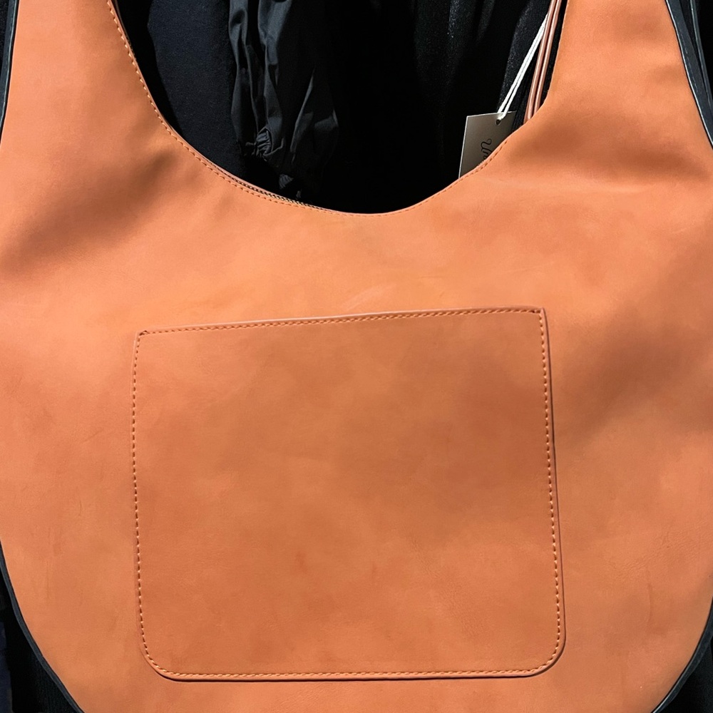 NWT Universal Threads Black & Orange Purse - Picture 3 of 6